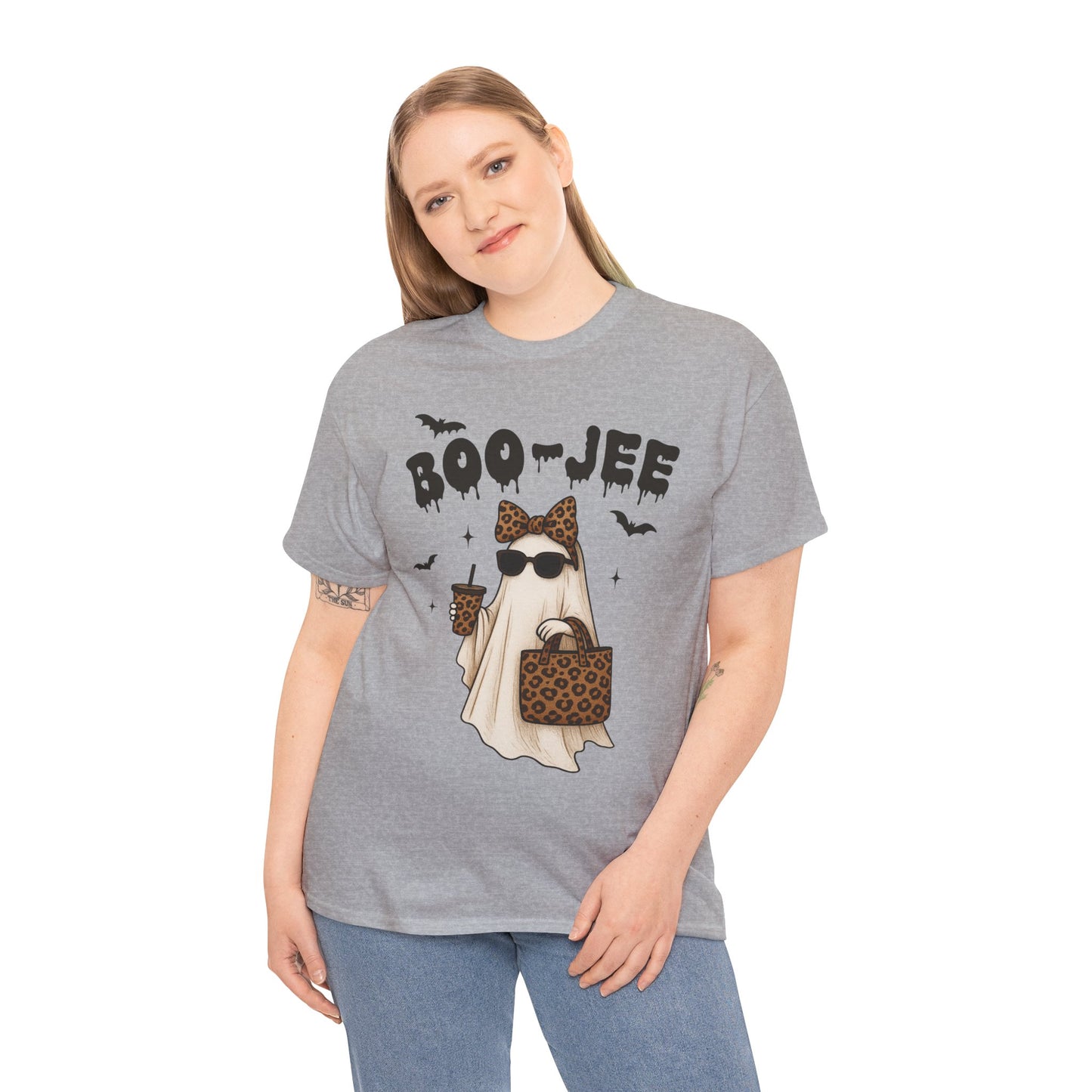 Boo-Jee Bougie Ghost Tee for Halloween