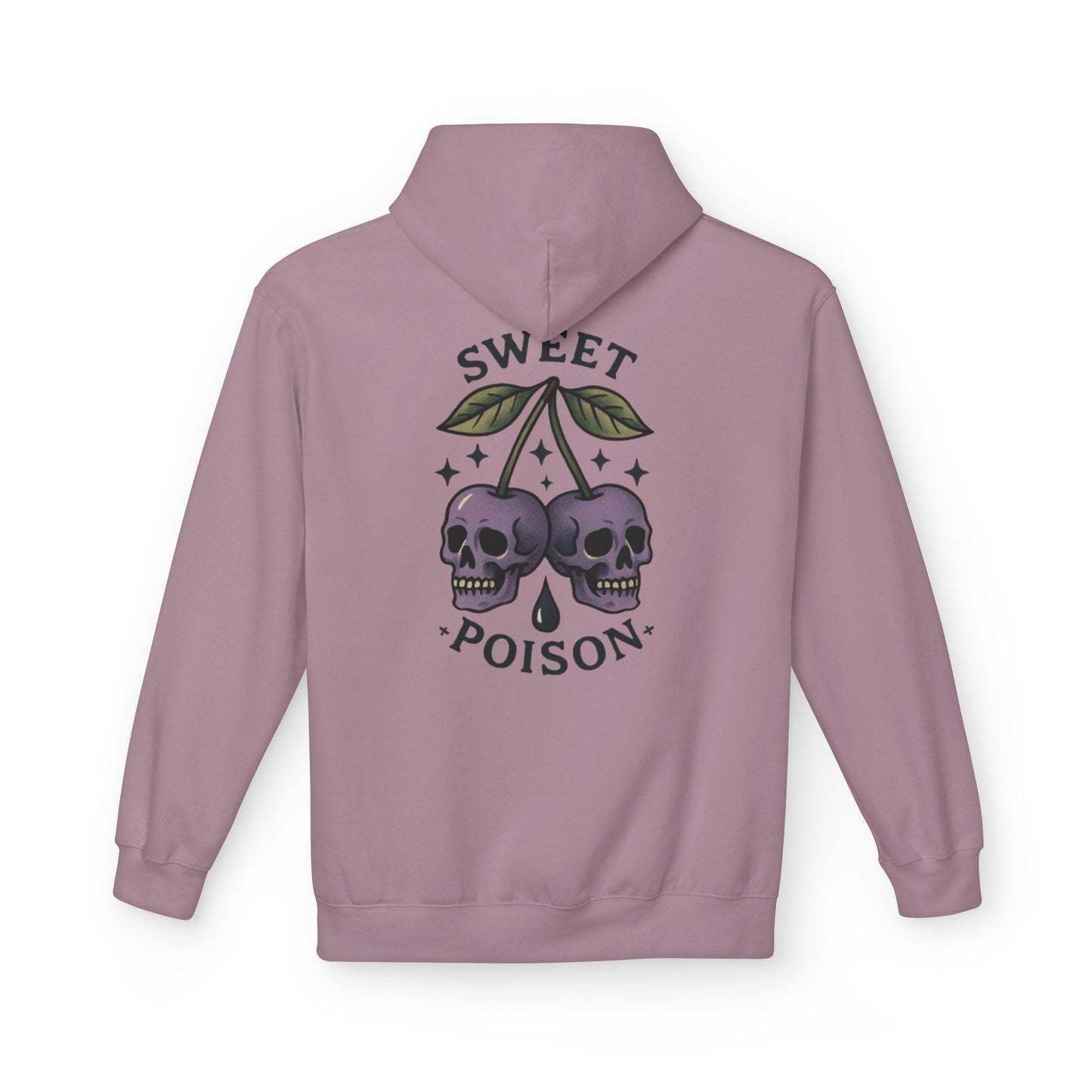 Sweet Poison Skull Hoodie