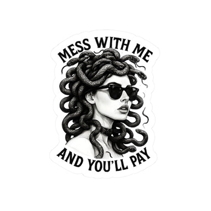 Medusa Feminist Sticker