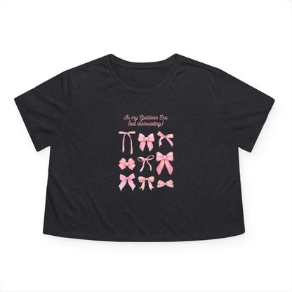"In my Goddess Era, but Dissociating" Crop Top