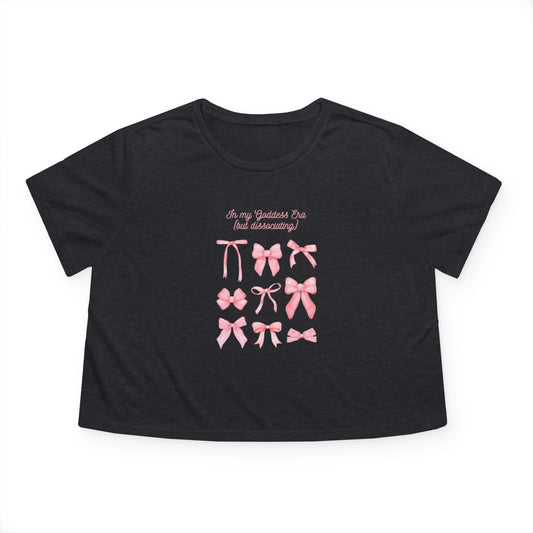 "In my Goddess Era, but Dissociating" Crop Top