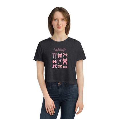 "In my Goddess Era, but Dissociating" Crop Top