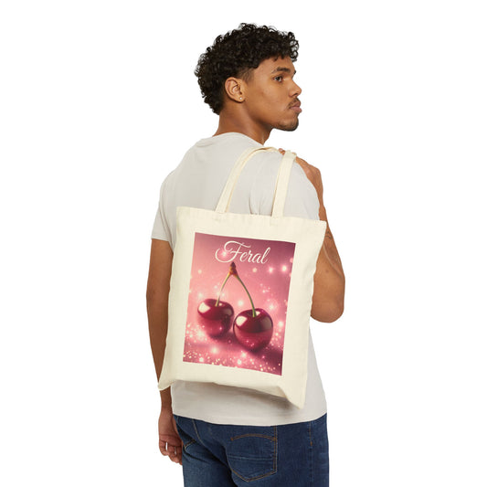 Feral Cherries Tote Bag
