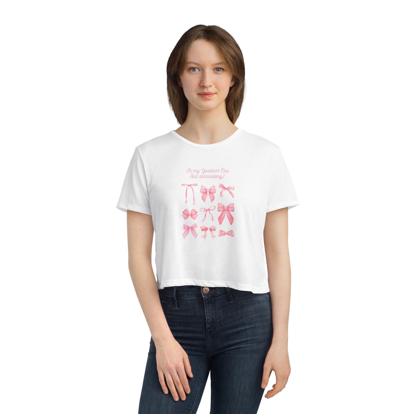 "In my Goddess Era, but Dissociating" Crop Top