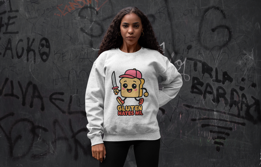 Gluten Hates Me Sweatshirt