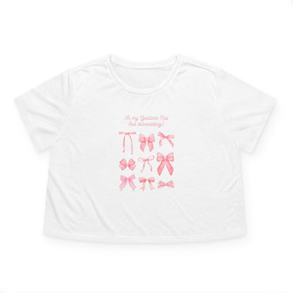 "In my Goddess Era, but Dissociating" Crop Top