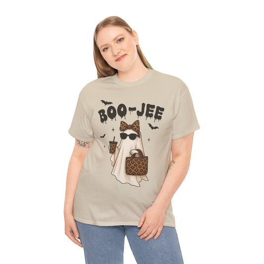 Boo-Jee Bougie Ghost Tee for Halloween