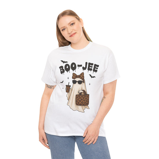 Boo-Jee Bougie Ghost Tee for Halloween