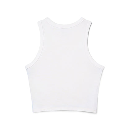 Alien Vibes Women's Tank Top | Quirky Crop Top | Streetwear Style | Casual Summer Wear | Gift for Science Fiction Lovers