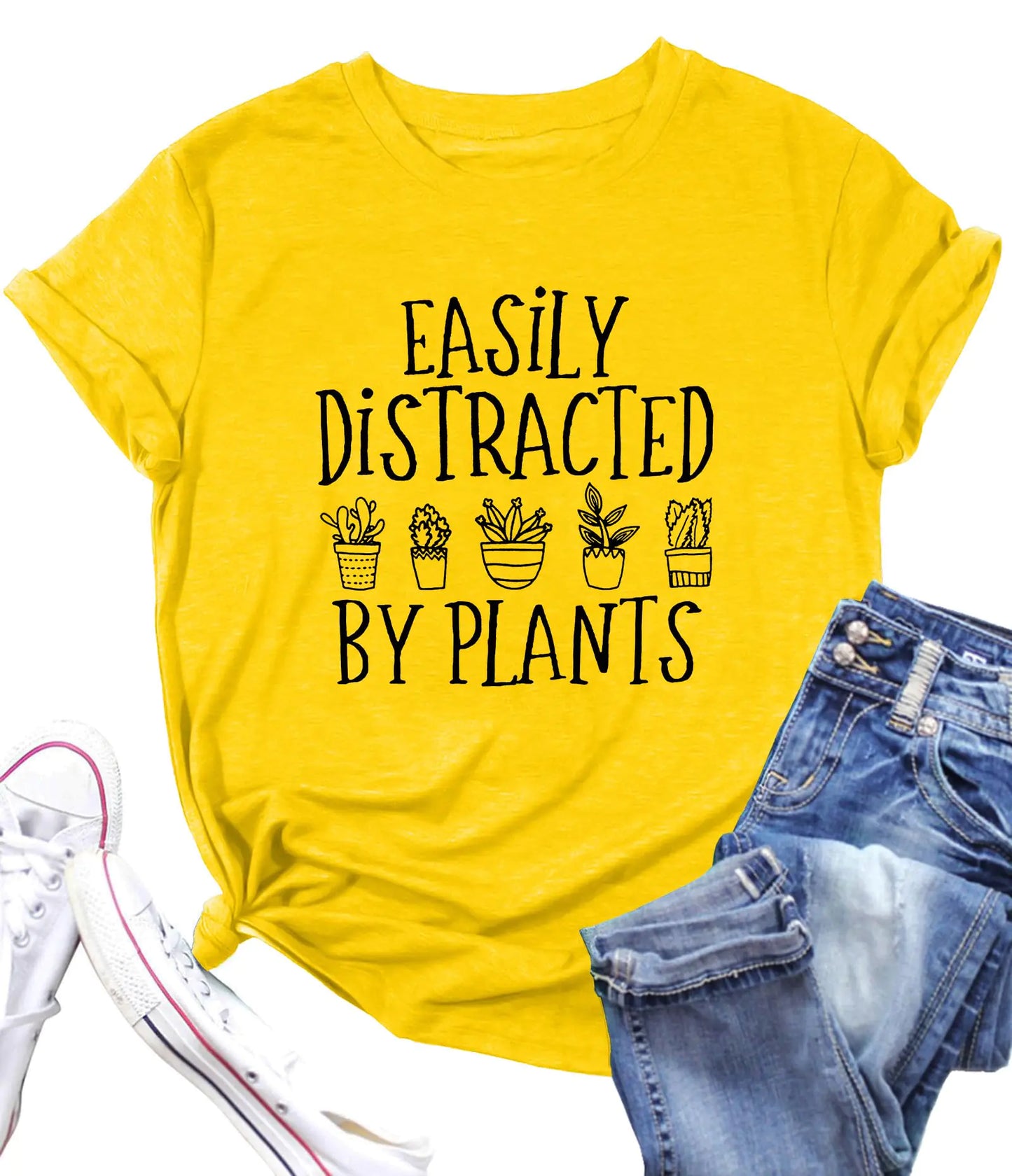 Easily Distracted by Plants T-shirt