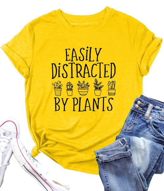 Easily Distracted by Plants T-shirt