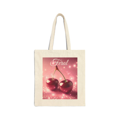 Feral Cherries Tote Bag