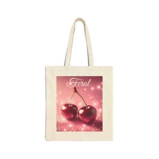 Feral Cherries Tote Bag