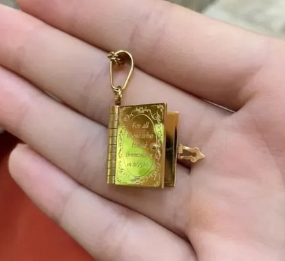 Book Lover Necklace
