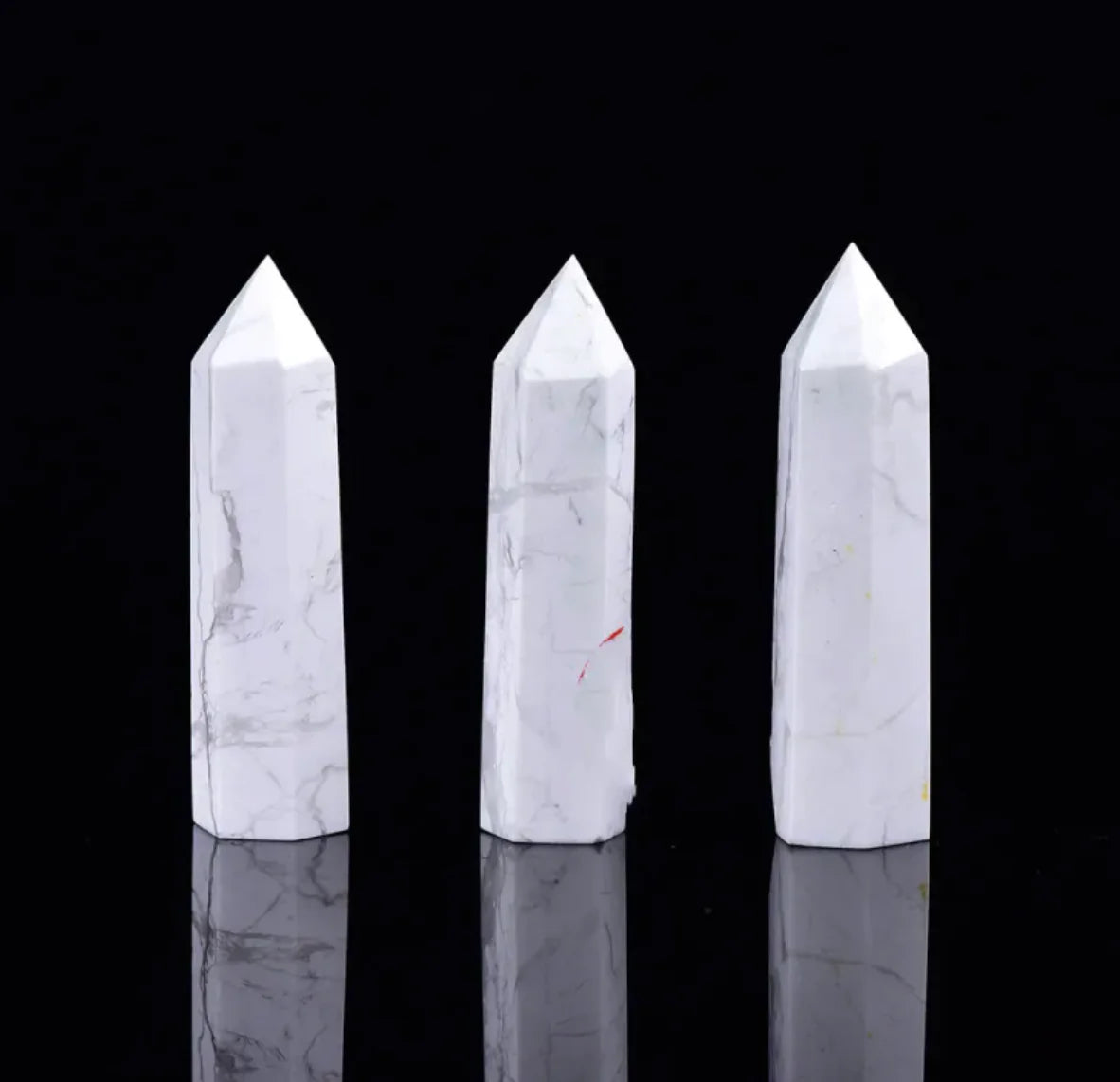 Six-Sided Crystal Energy Column