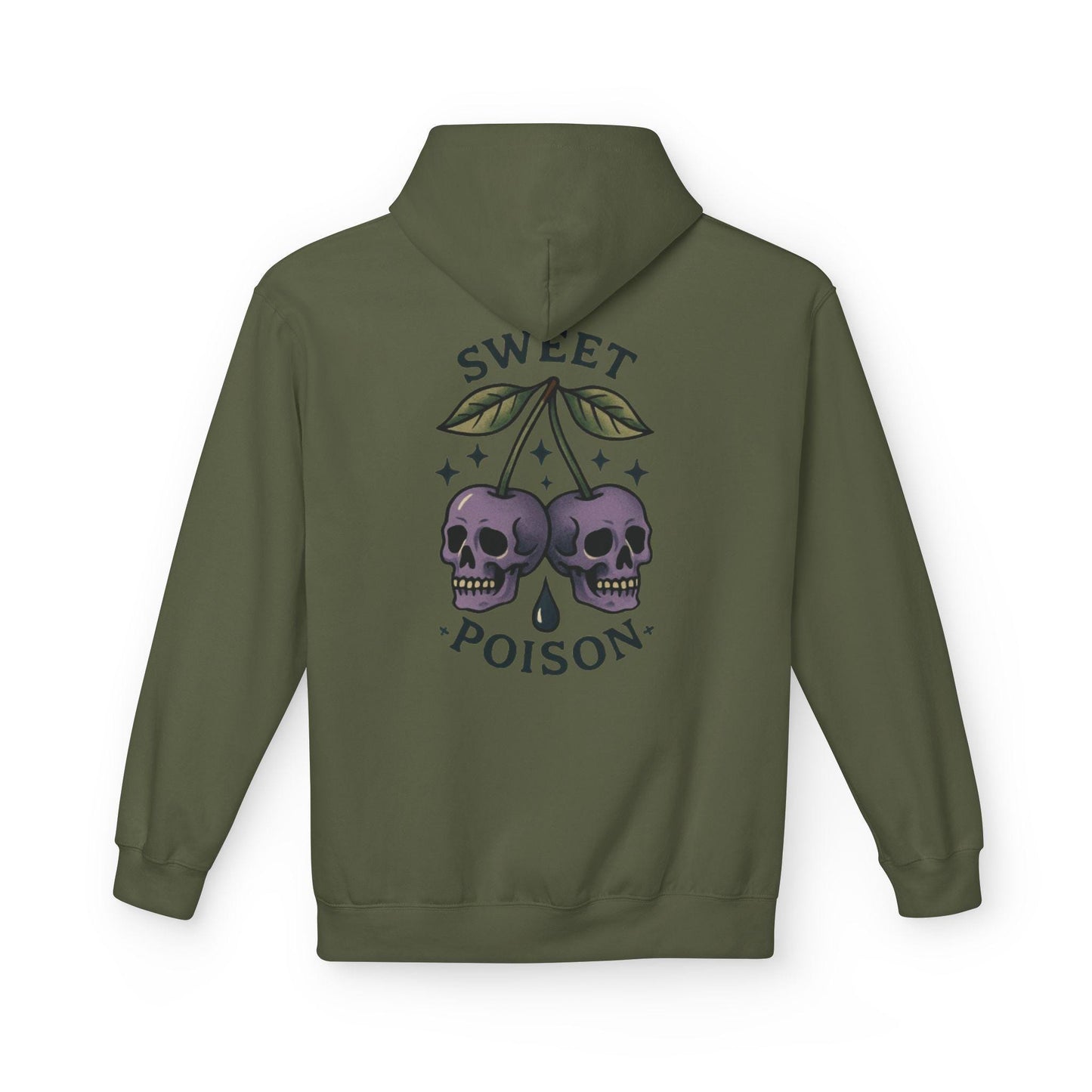 Sweet Poison Skull Hoodie