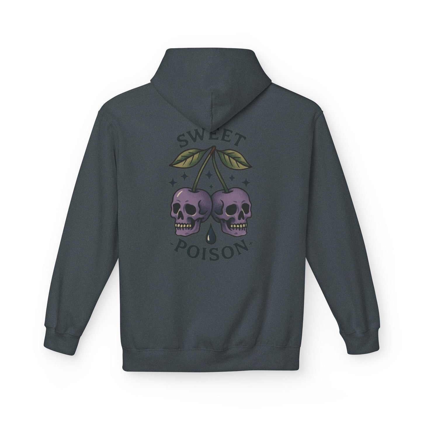 Sweet Poison Skull Hoodie