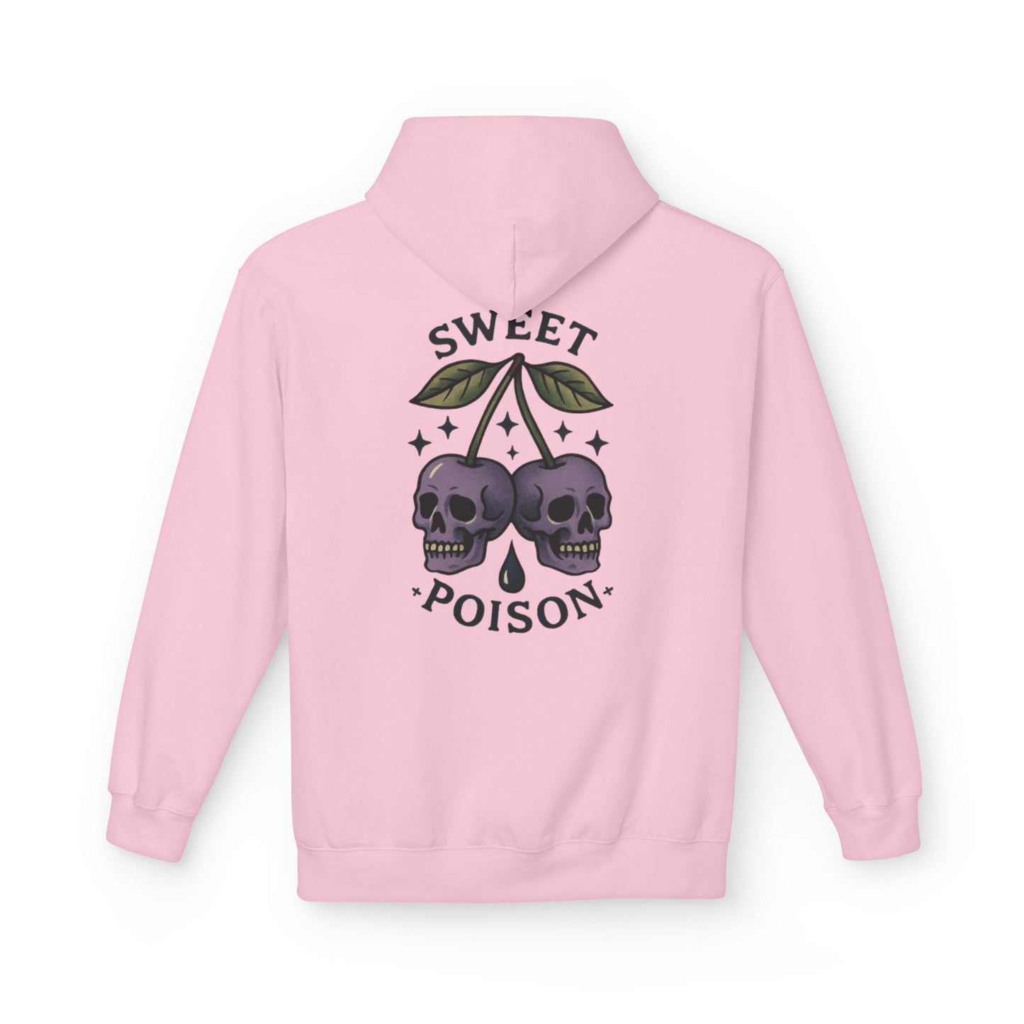 Sweet Poison Skull Hoodie