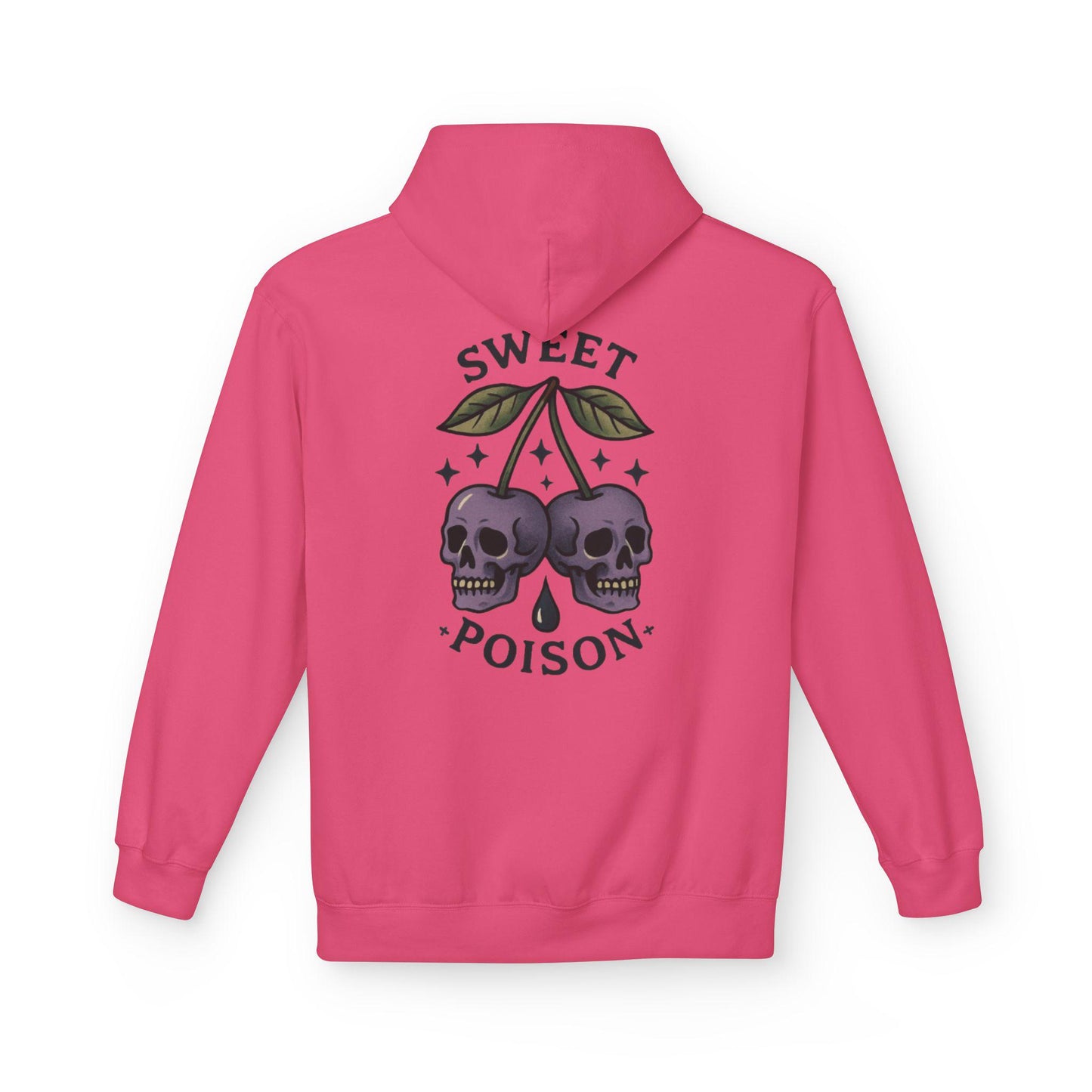Sweet Poison Skull Hoodie