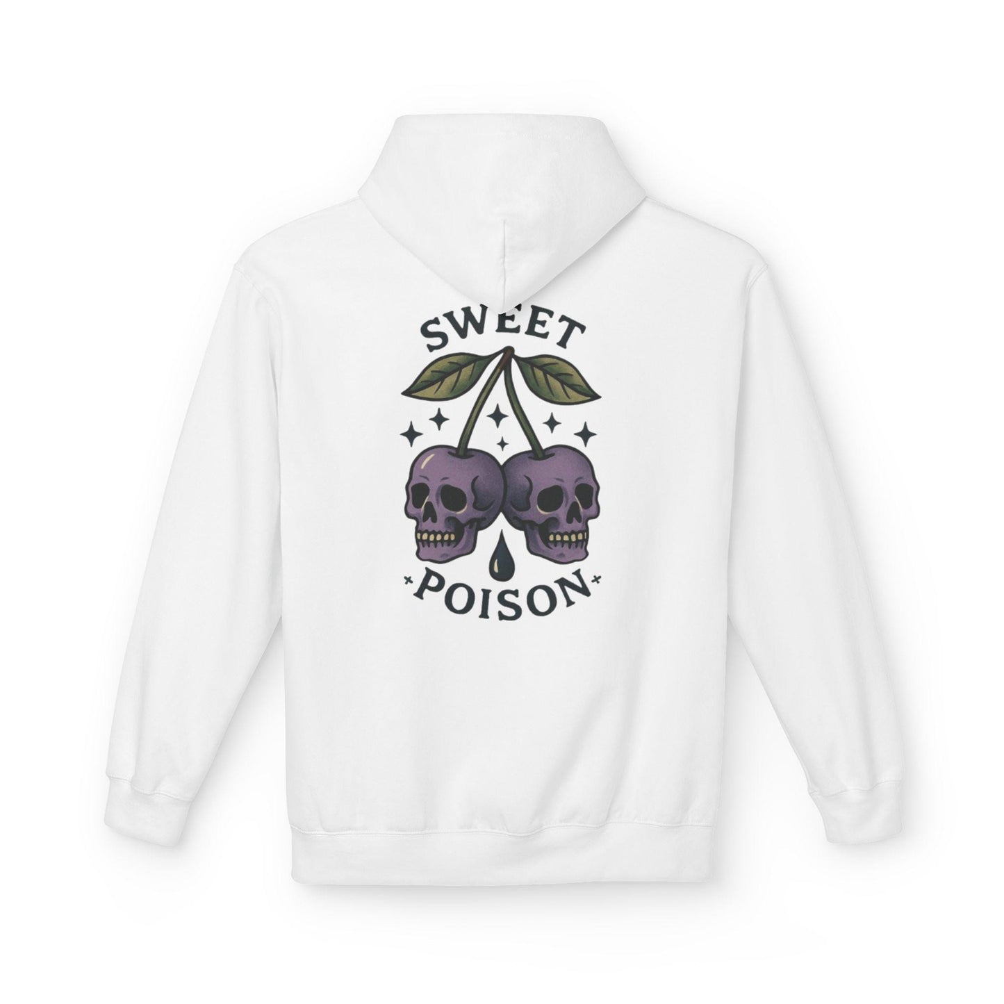 Sweet Poison Skull Hoodie
