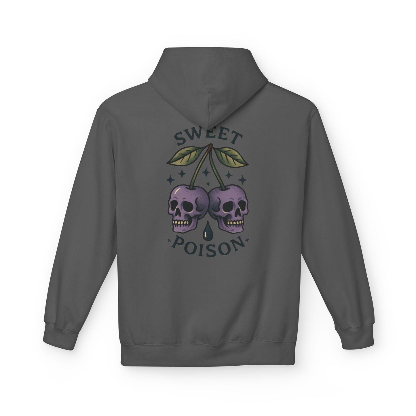 Sweet Poison Skull Hoodie