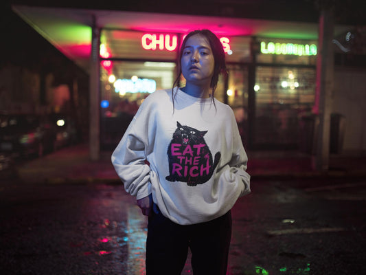 Eat the Rich Lightweight Sweatshirt
