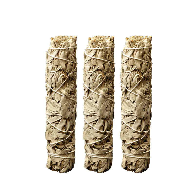 Natural White Sage Air Purifying Smudge Sticks (3)